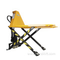 Hand push hydraulic high lift pallet truck